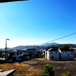 はるかに駿河湾を望む
